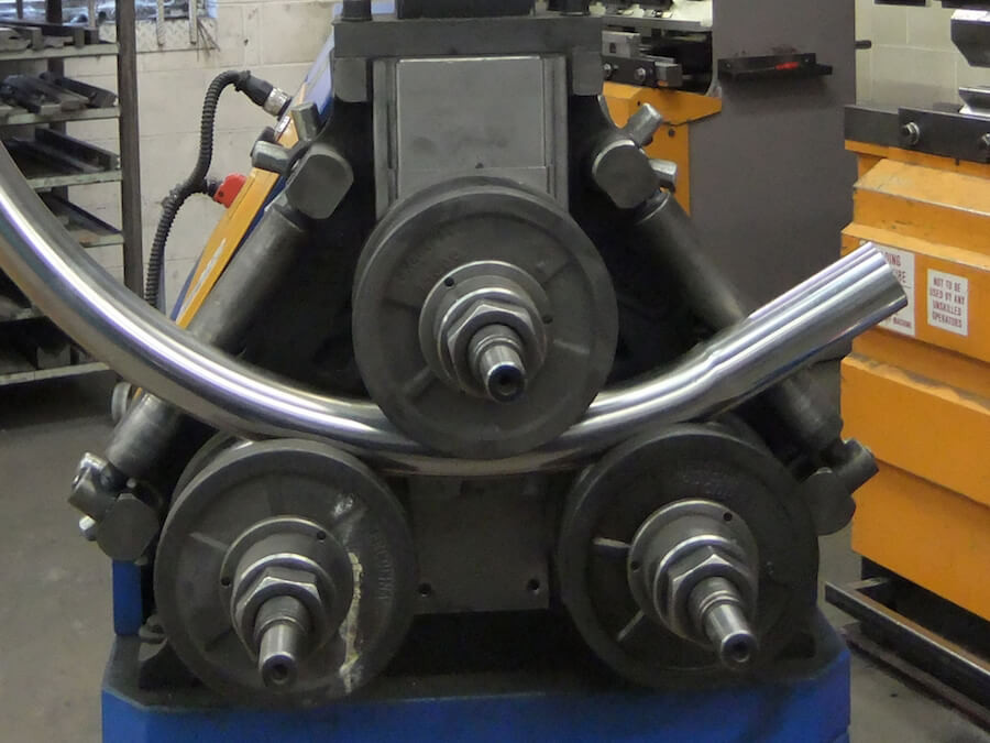 خم کاری لوله های فولادی 