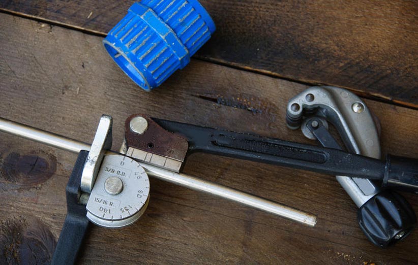 نحوه کار با خم کن لوله فلزی