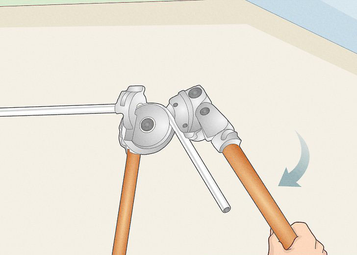 نحوه کار با خم کن لوله فلزی